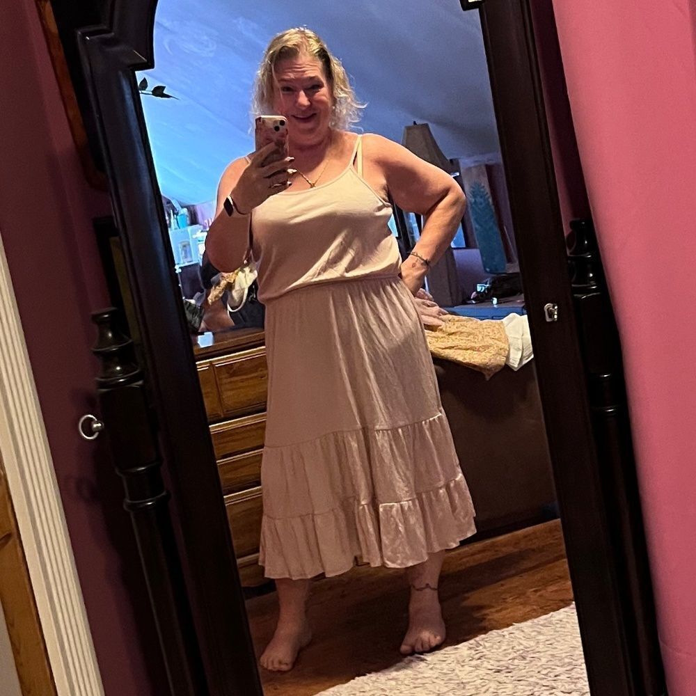 NWT Knox Rose Pink Sun Dress XXL